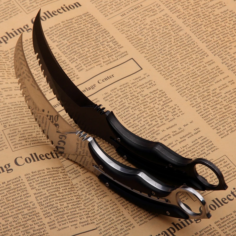 Специальный боевой нож-коготь D2 полевой нож для выживания скорпиона ястреб