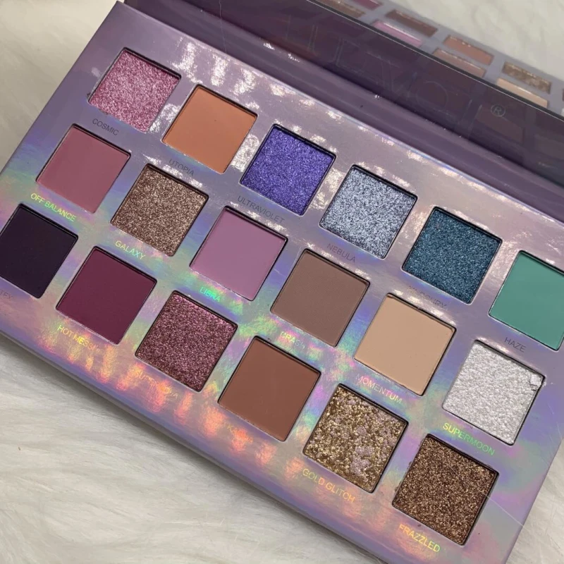 1 шт. матовые блестящие тени для век Палитра водостойкие перламутровые пигменты