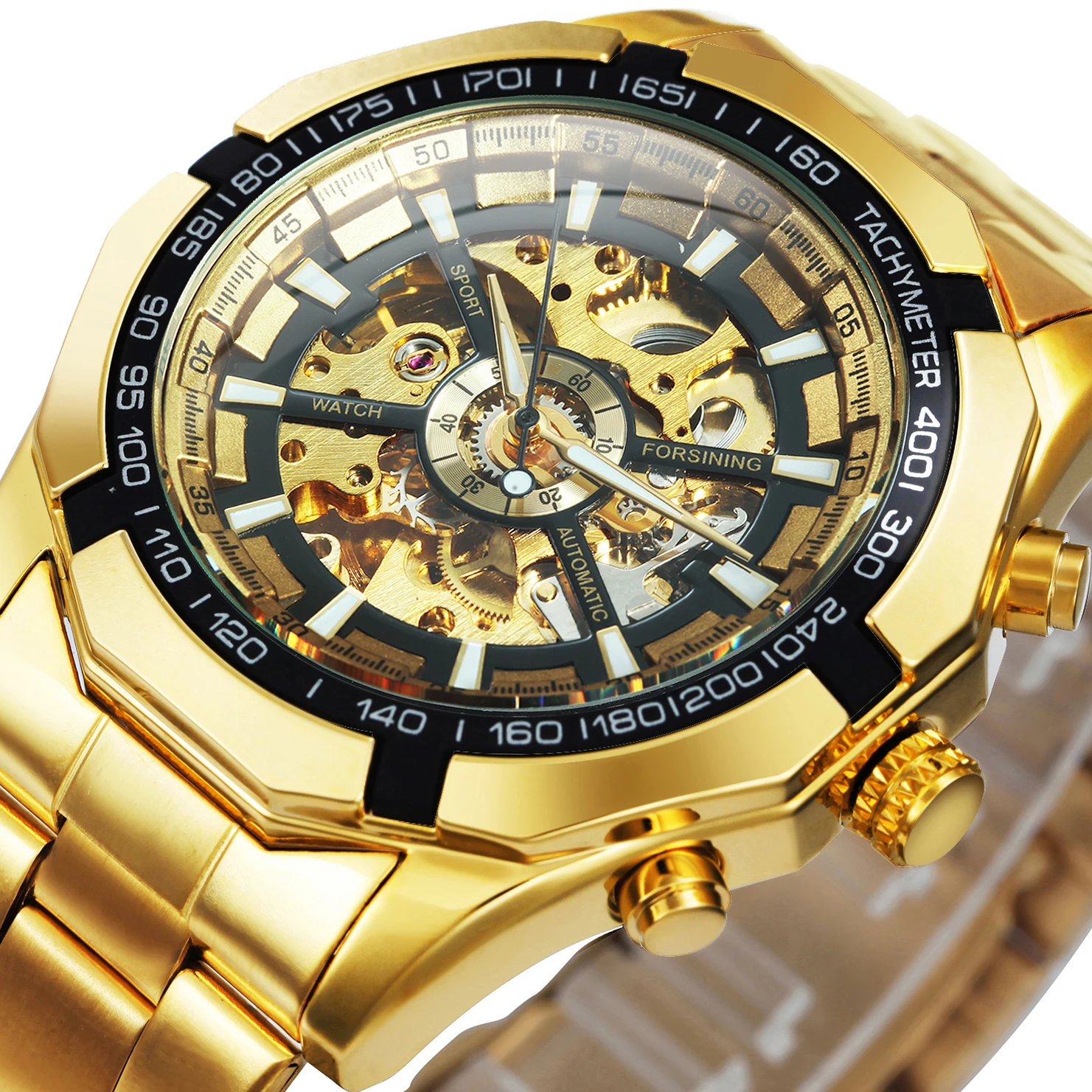 Winner Watch Men Skeleton Automatic Mechanical Watch Gold Skeleton Vintage Man Watch Mens Watches Top Brand Luxury ???? ???????