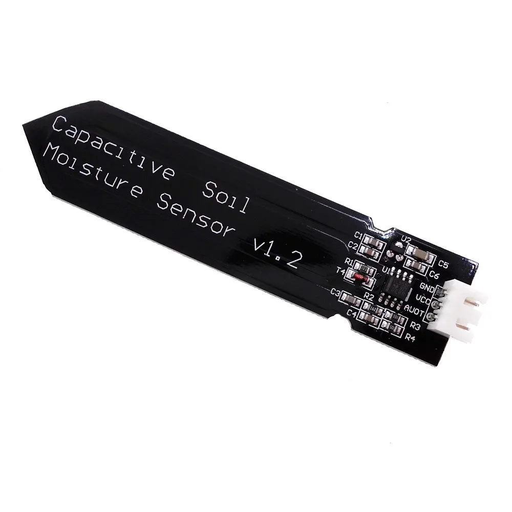 Capacitive soil moisture sensor not easy to corrode wide voltage wire for arduino