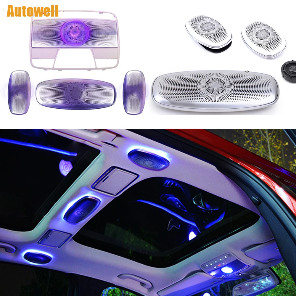 

LED ambient light for Mercedes-Benz W222 W213 Ceiling Speakers Ambient Light Synchronous Original Ambient Light Audio speaker