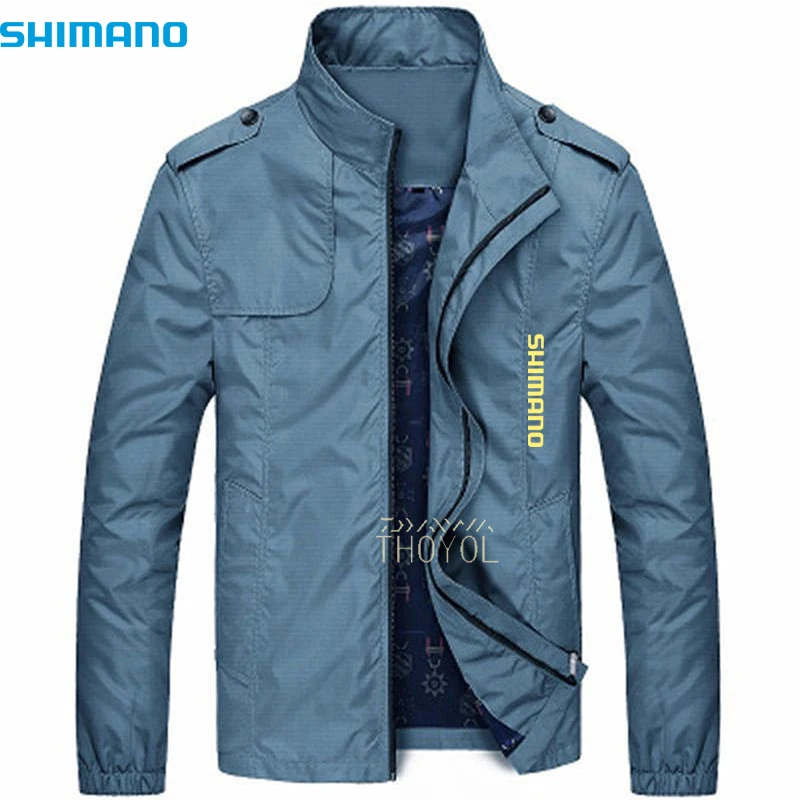 

Осенне-зимняя рыболовная куртка Shimano, легкое тонкое ветрозащитное повседневное пальто для рыбалки на открытом воздухе, водонепроницаемая п...