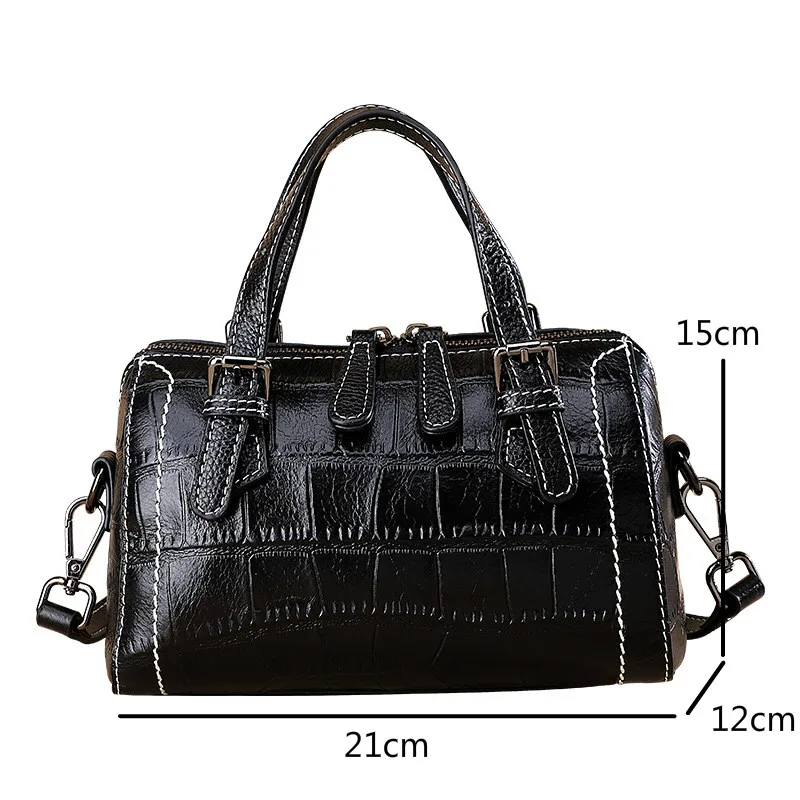 

YourSeason Alligator Ladies Genuine Leather Luxury Handbag 2021 Fashion Female Casual Cowhide Shoulder Crossbody Bags