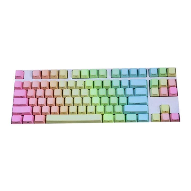 

Переключатели Gateron PBT с подсветкой и градиентными клавишами