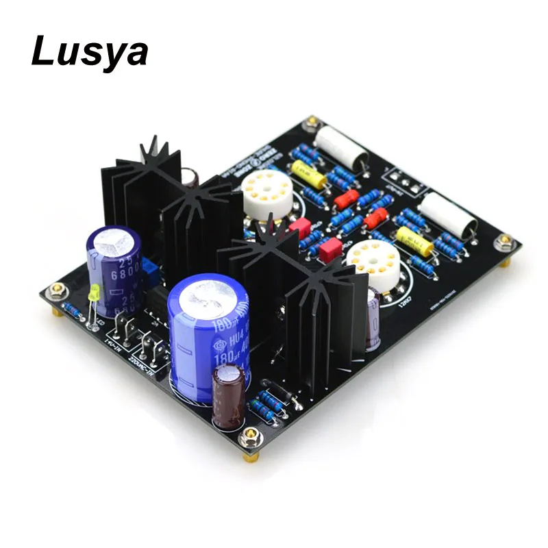 12AX7 мм PHONO трубчатый предусилитель аудио усилитель плата 12 15VAC DIY доска/готовая