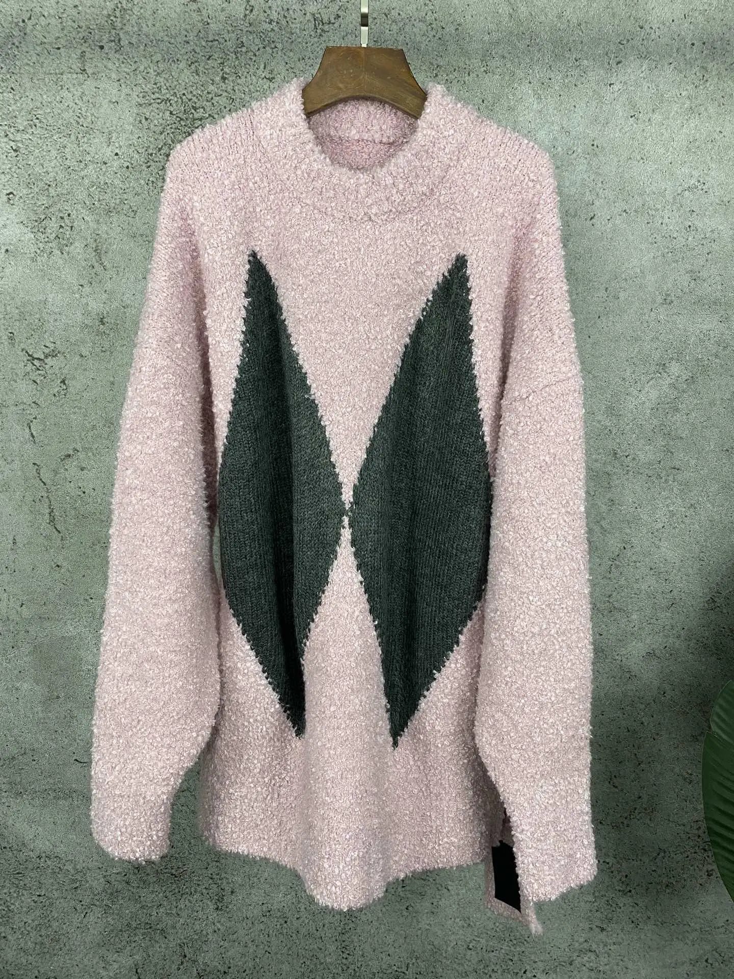 

ladies 2023 fashion new long-sleeved sexy casual color contrast cardigan 1104