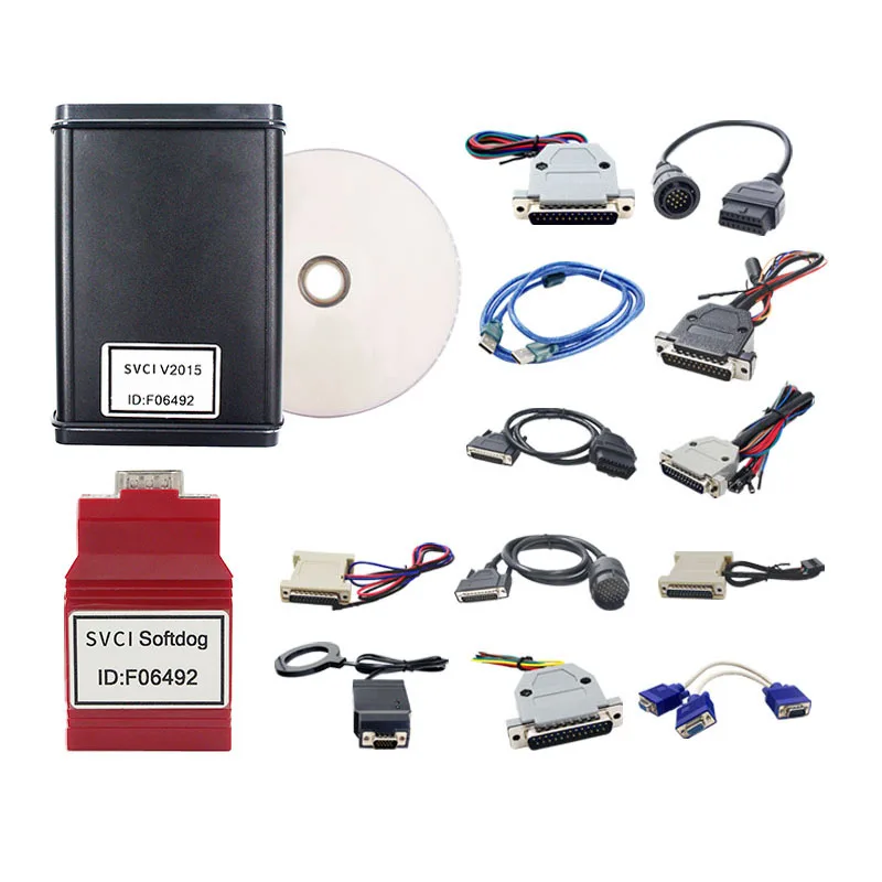 Лучшее качество FVDI OBD2 ключ программист SVCI функция FVDI VVDI2 V2015 V2014 FVDI J2534 не ограниченная Диагностика fbdi Abrites Commander