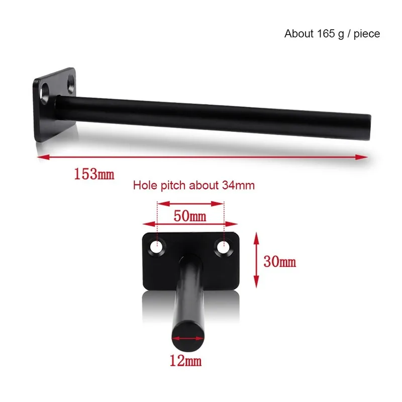 2 шт. круглые скрытые плавающие кронштейны для полки с тяжелой поддержкой