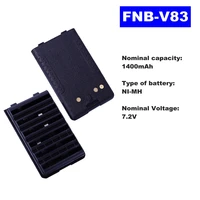7 2v 1400mah ni mh radio battery fnb v83 for vertex standard walkie talkie vx160168428429 vx250 v417410420 two way radio