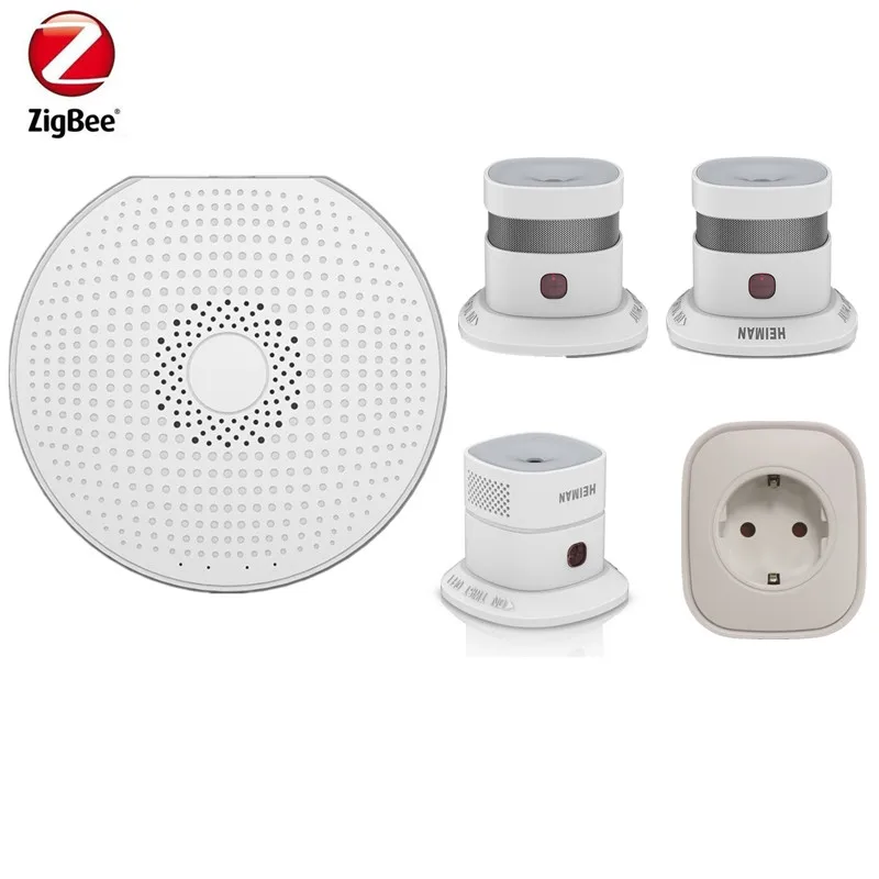 Умный шлюз DIY Heiman 2G/3G Zigbee Управление по Wifi через приложение для смартфона