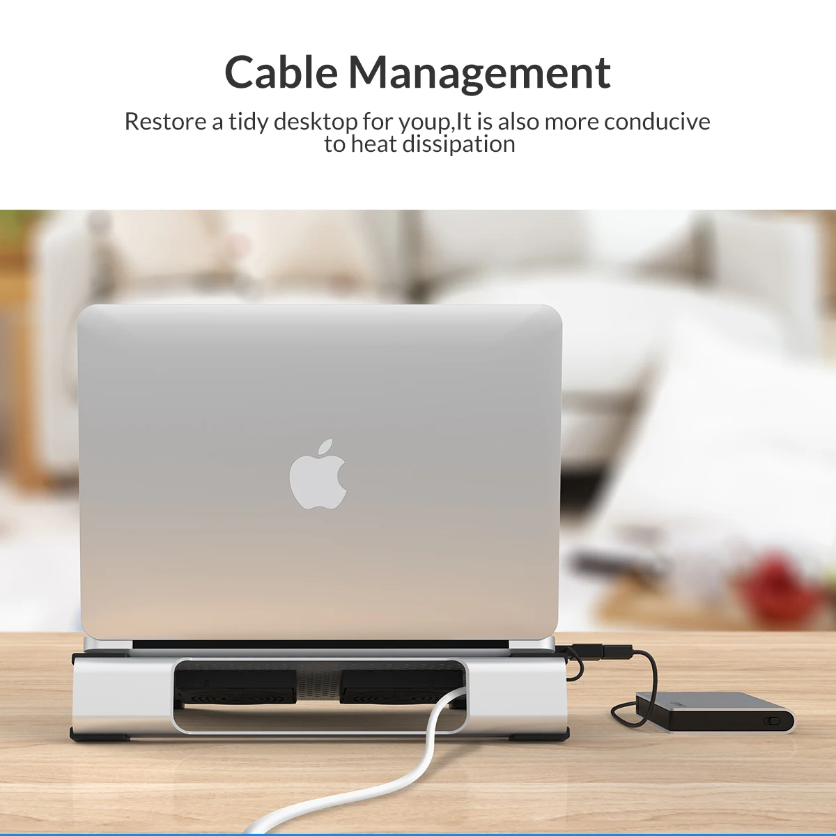 Подставка для ноутбука ORICO алюминиевая охлаждающая подставка ноутбуков