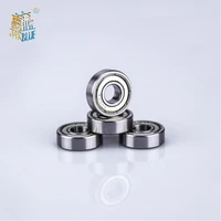 10pcslot s687zzw4 abec 7 7x14x4 mm stainless steel bearing deep groove ball bearings miniature mini bearing 7144