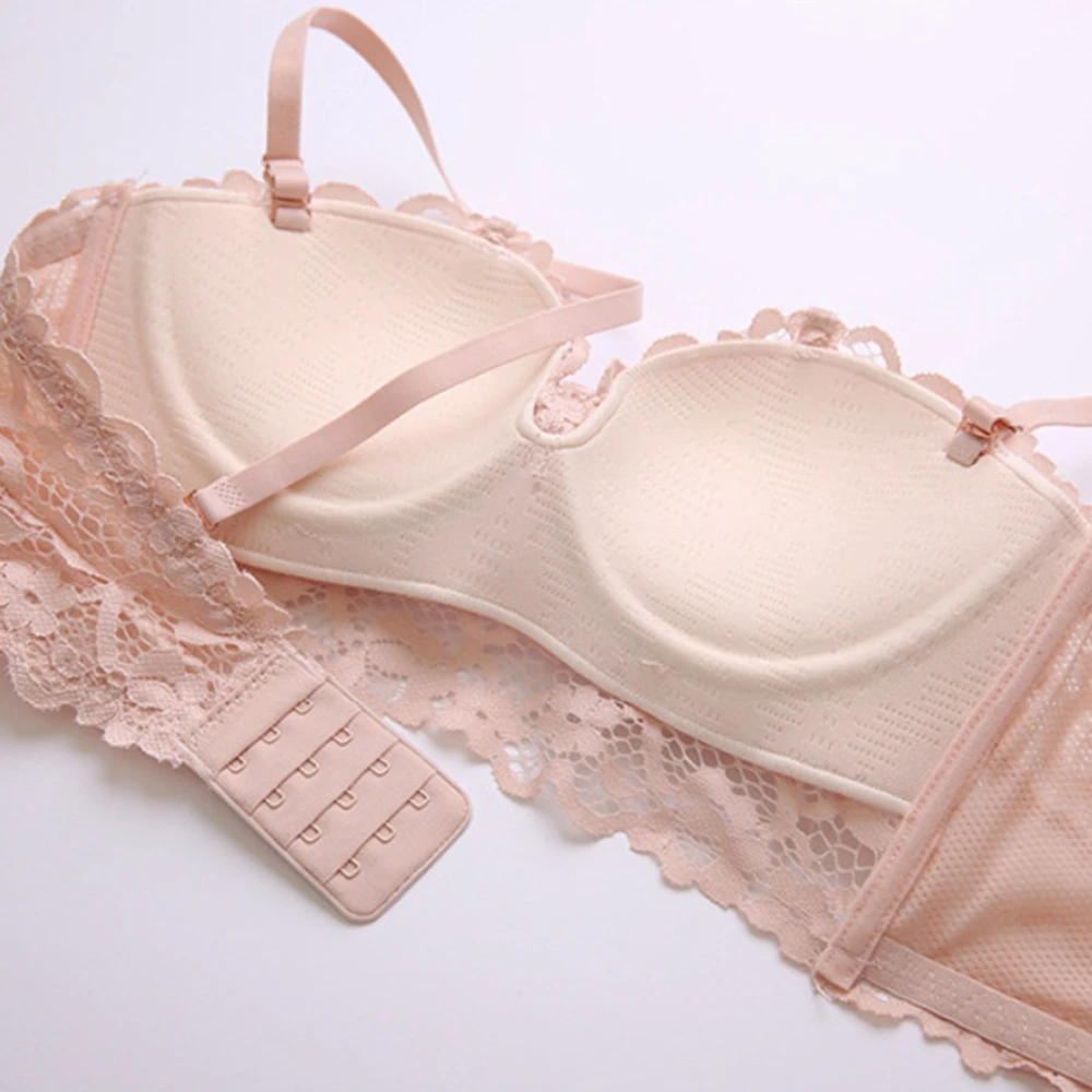 Лидер продаж Женский комплект с бюстгальтером пуш ап для девочек подростков