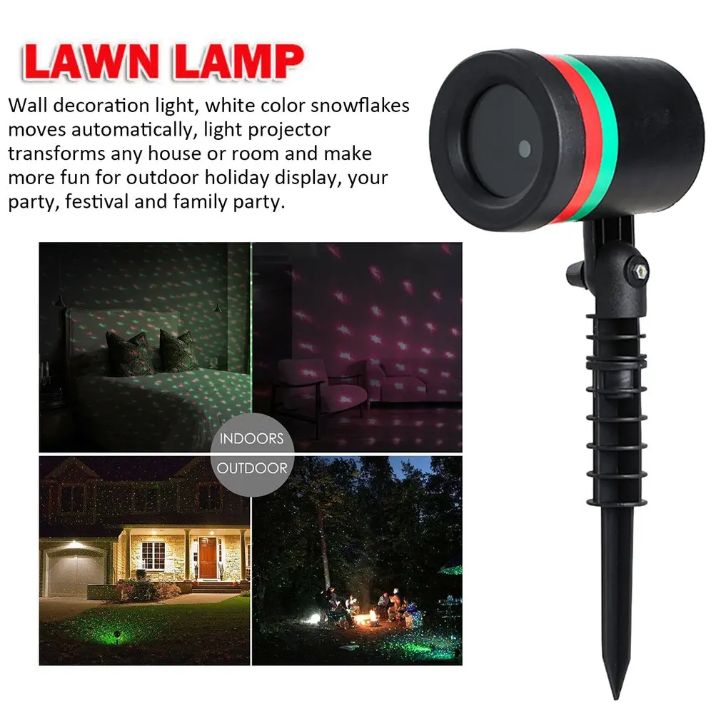 Рождественская Звезда лазерный проектор светодиодный движущийся наружный