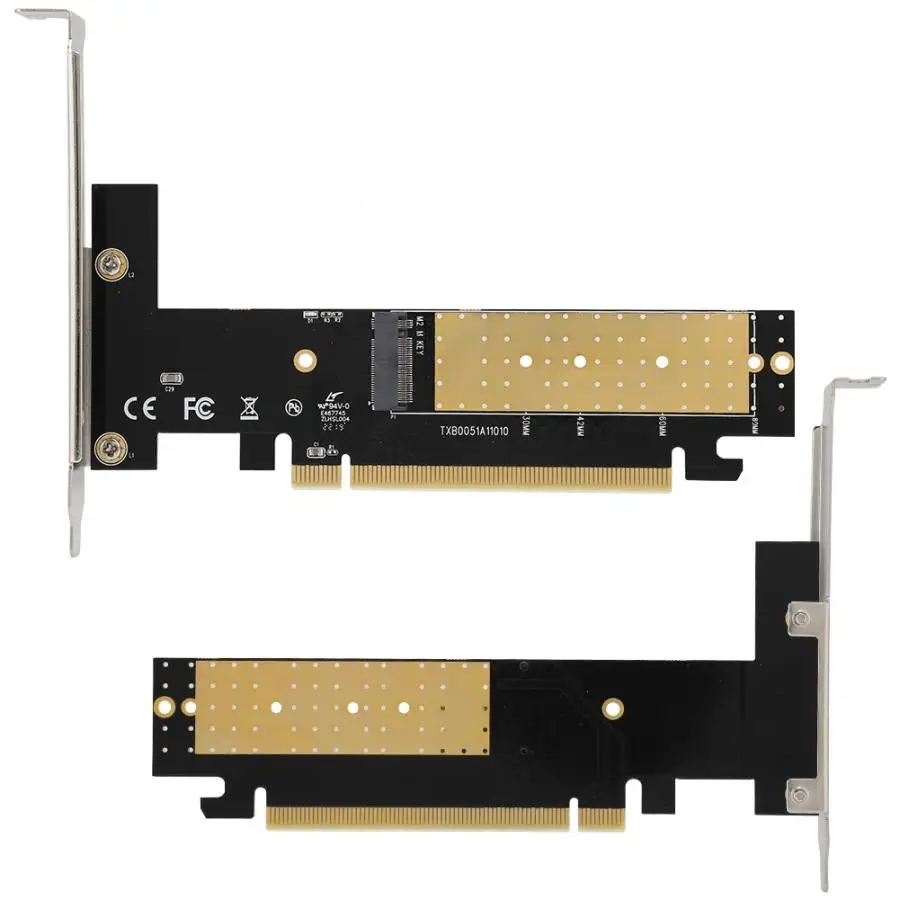 M.2 Riser Card PCIE3.0 To высокоскоростная Плата расширения X16 NVME адаптер карта Поддержка PCIe