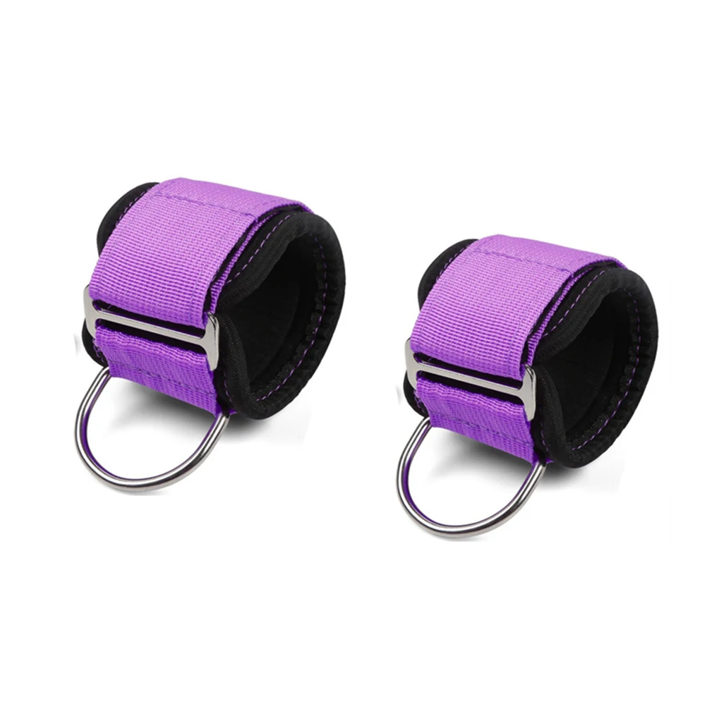 2 шт. фиолетовый ремешок на лодыжку для фитнеса и тренировок лодыжке