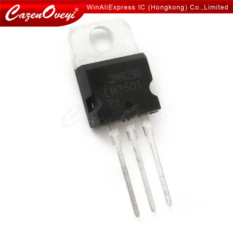 2 шт./лот LM35DT TO220 LM35 TO-220 LM35D на складе | Электронные компоненты и принадлежности