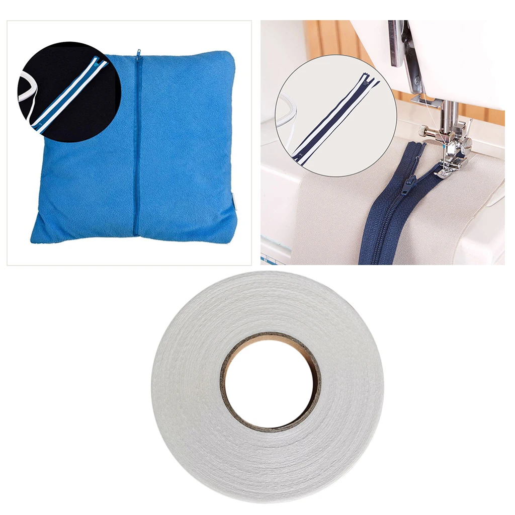 Двусторонняя лента 50 м для квилтинга шитья наметки швов смывания фьюзинга