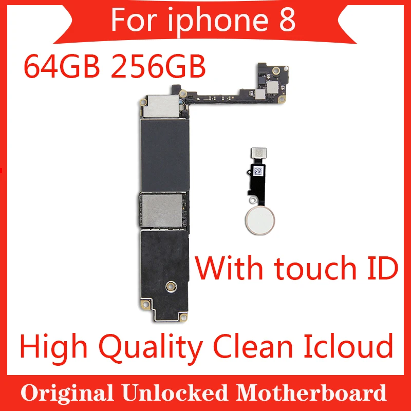

Материнская плата для iphone 8, разблокированная, 64 ГБ, 256 ГБ