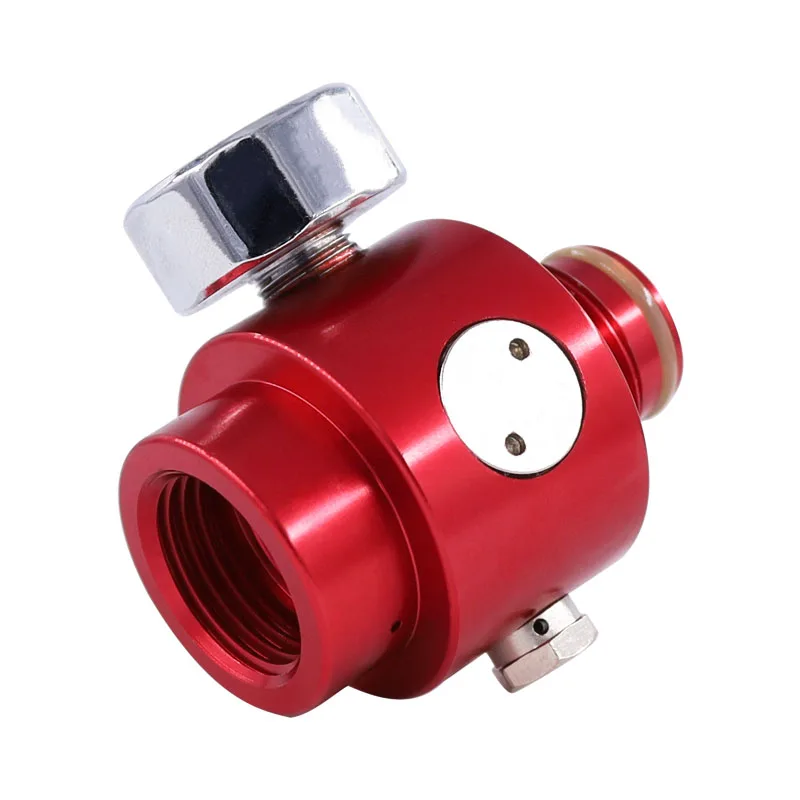 SPUNKY многоцветный 0-300psi Пейнтбол сжатия воздуха/Co2 Регулируемый регулятор с 1,8 K Burst Disk