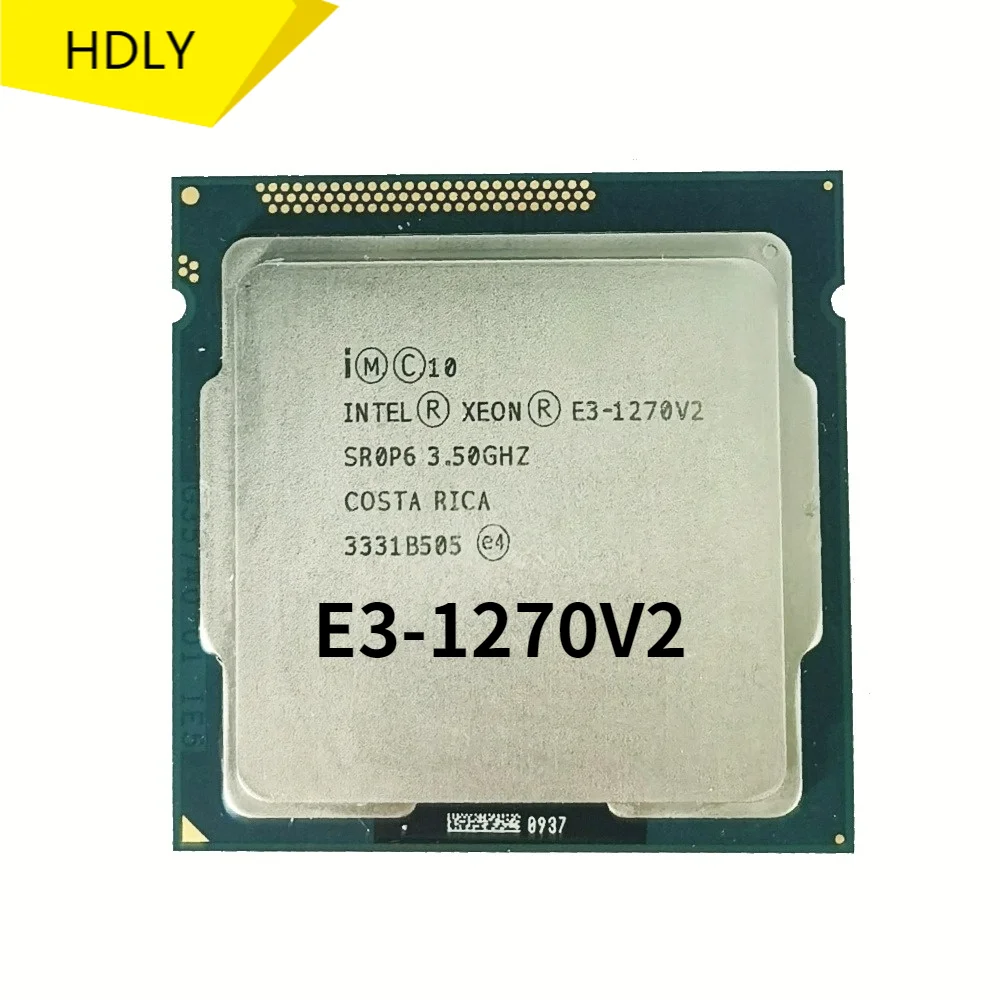 Процессор Intel Xeon E3 1270 V2 SR0P6 3 5 ГГц LGA1155 8 Мб четыре ядра|Компьютерные кабели и