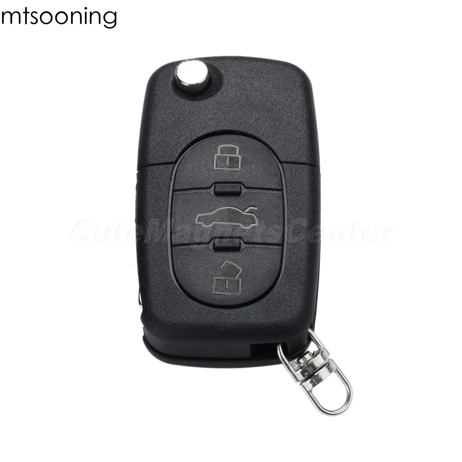 Mtsooning Автомобильный Дистанционный ключ без ключа вход брелок с 3 кнопками 433 МГц