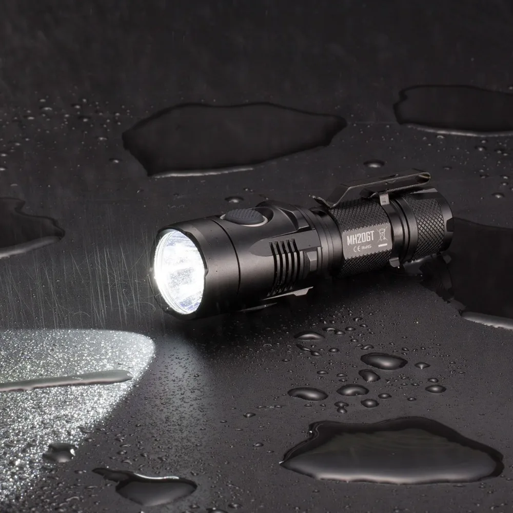 Бесплатная доставка NITECORE MH20GT 1000 люменов CREE светодиодный светильник фонарь
