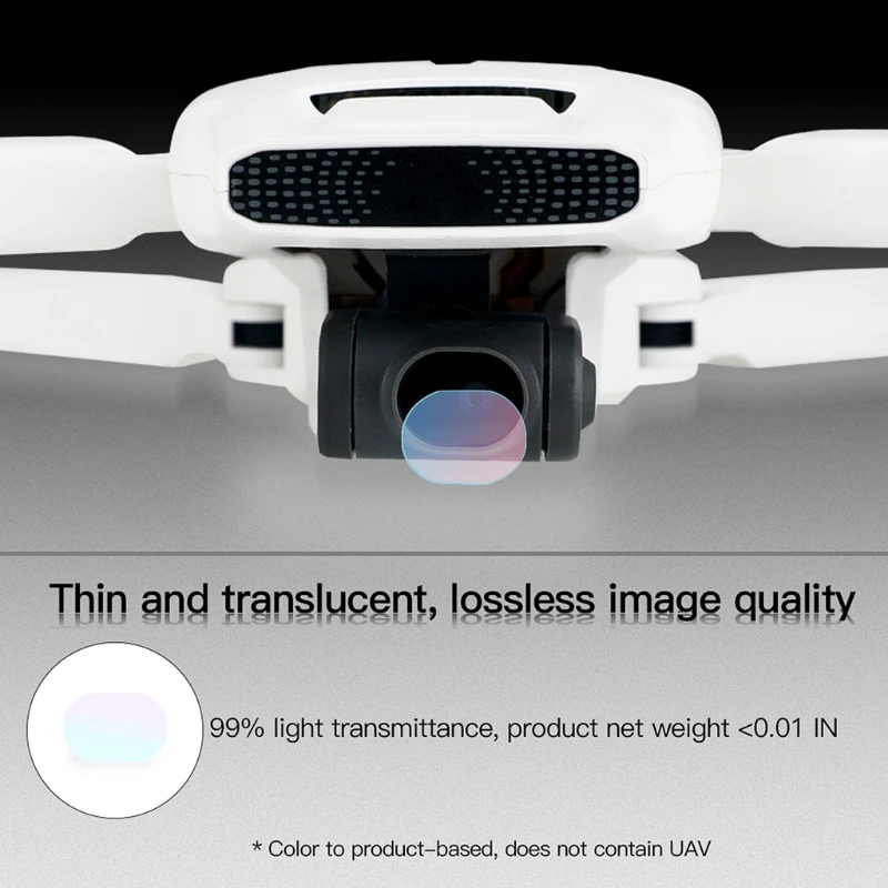 

2021 New 1 Set Lens Screen Protector for Fimi X8 Mini Anti-scratch Tempered Glass Film Protective Kits Drone Accessories