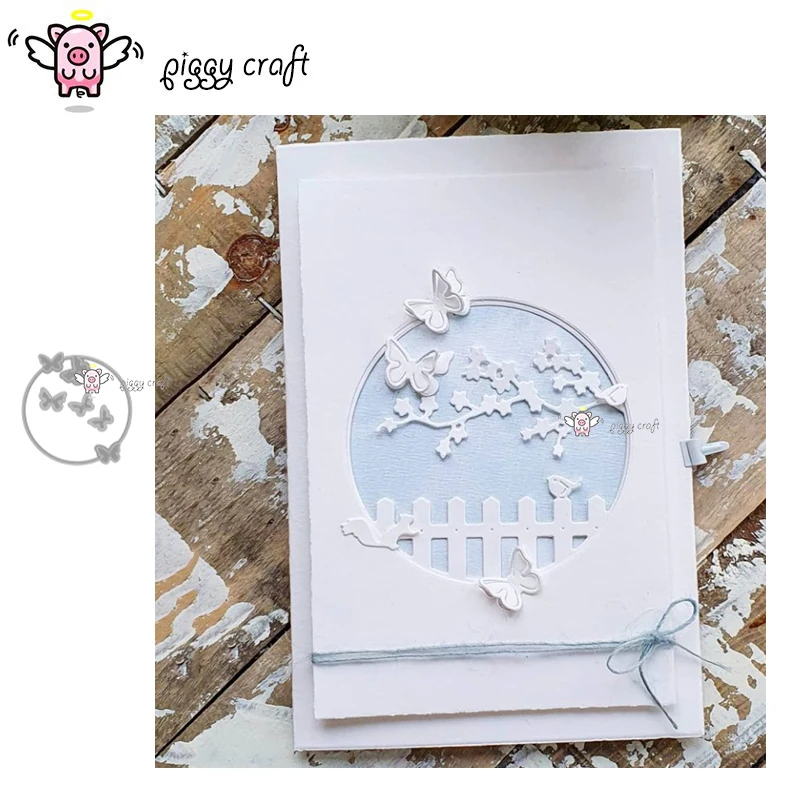 Свинья для рукоделия металлический Трафаретный вырубной штамп кроя поделочная