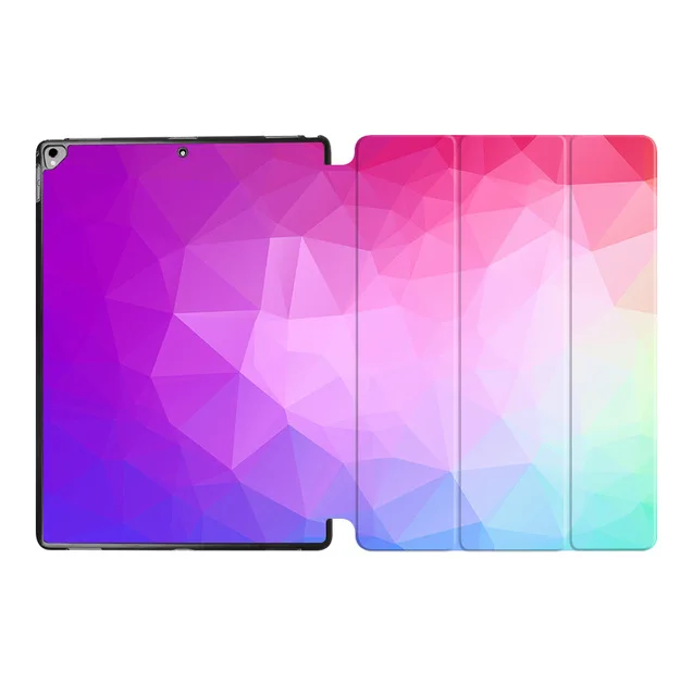 IP14 MTT Чехол для iPad Pro 12,9 дюйма геометрический тонкий из искусственной кожи Флип Стенд смарт-чехол Авто Режим сна/пробуждения чехол для планшета A1584 - Цвет: IP14