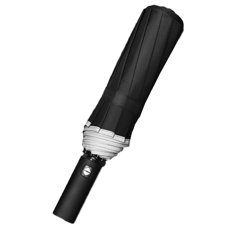 Ветрозащитный складной автоматический зонт светоотражающий для автомобиля 12K