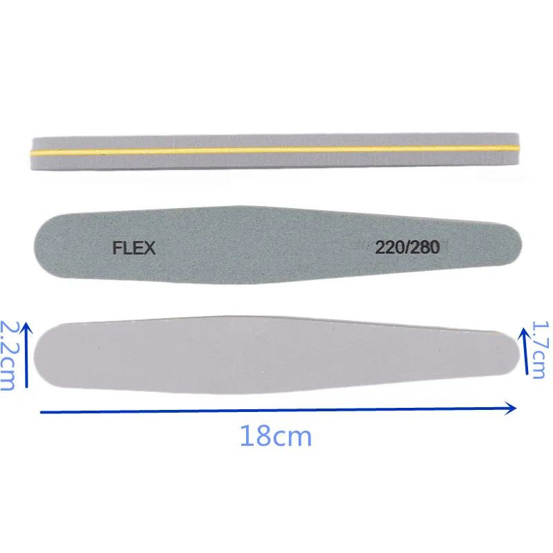 Хит продаж 50 шт./компл. пилка для ногтей инструменты маникюра ромбовидная губка