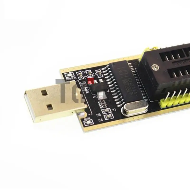 USB-программатор CH341A 24 25 серия EEPROM Flash BIOS с программным обеспечением и Драйвером |