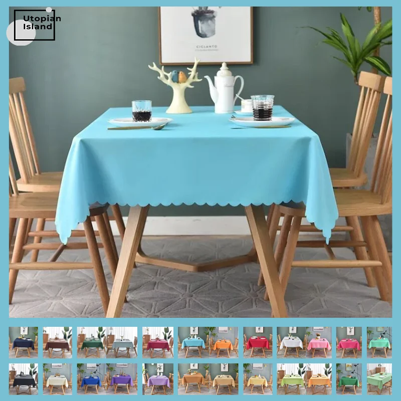 

Tablecloth Coffee Table Solid Color Tablecloth For Table Tablecloth Cotton Linen Nappe De Table Rectangular Tablecloths