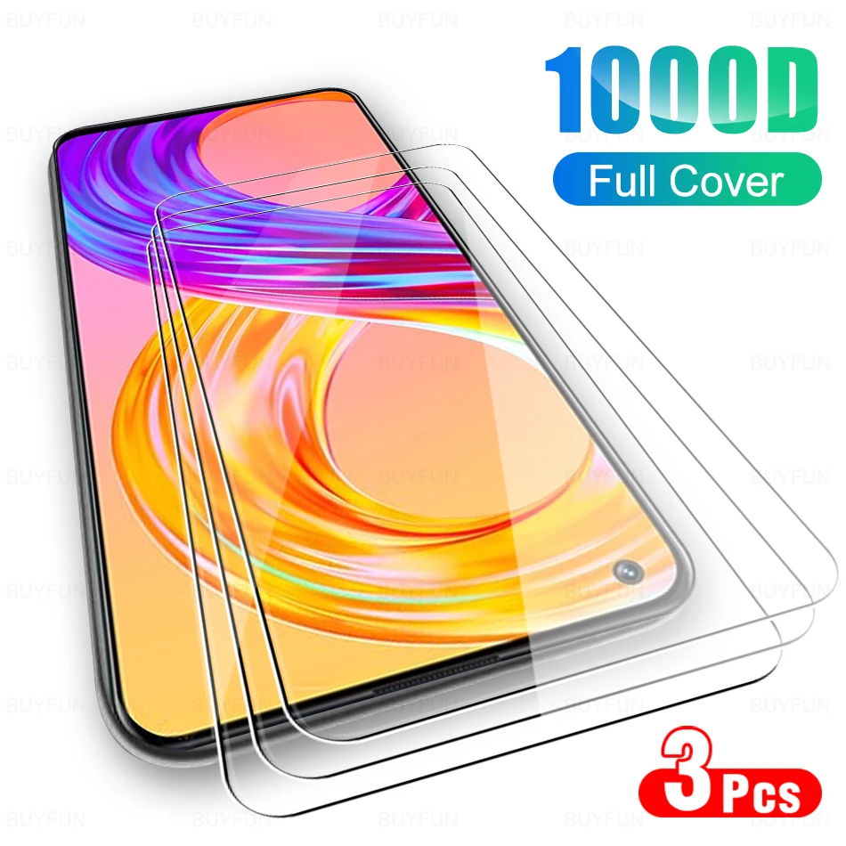 

3 шт. взрывозащищенное стекло для Oppo Realme 8 Pro 8i закаленное полноэкранное Защитное стекло для Realmi 8pro Realmy8 i 8 Pro пленка