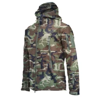 new mens jacket soft shell shark skin fleece waterproof windproof windbreaker tactical coat for hiking camping hunting clothing