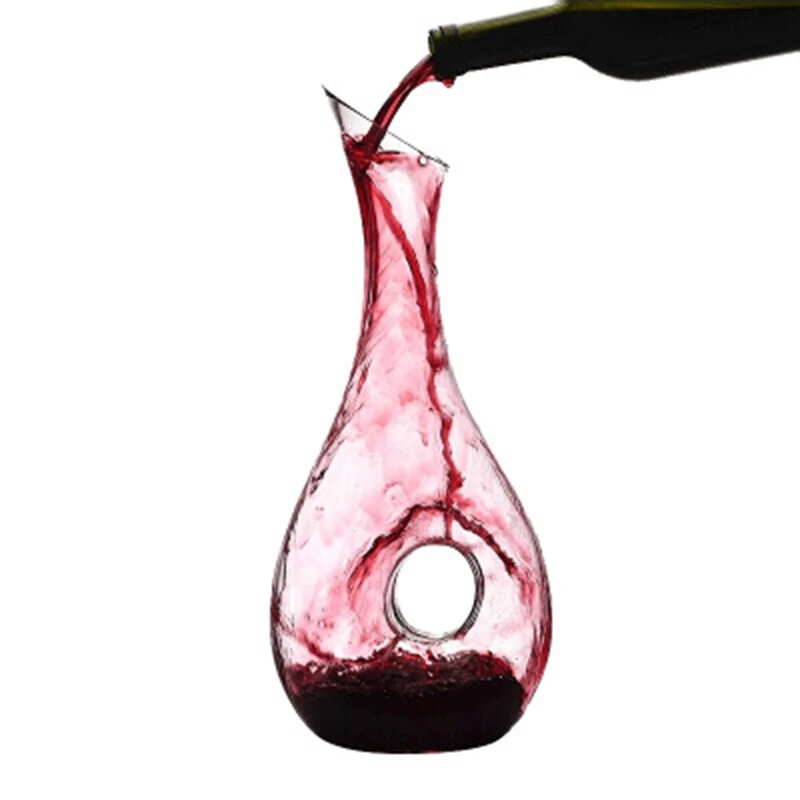

Quality Wine Decanter Design Snail Style Decanter Red Wine Carafe Lead Free Glass Decanter Superior Wine Aerator