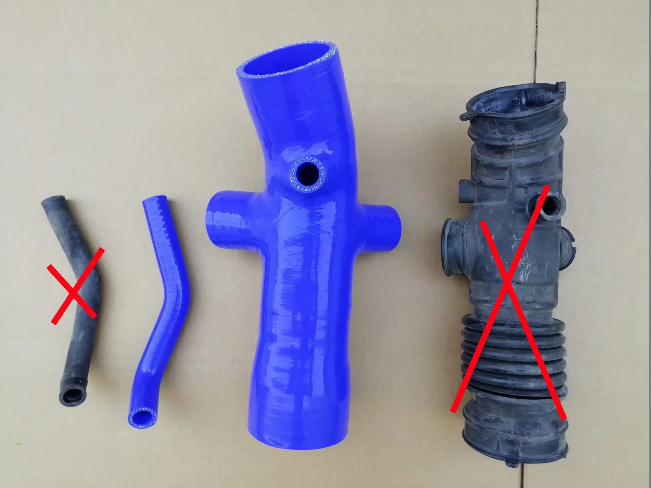 

Впускной шланг для Nissan Teana J31 J31Z QR20DE VQ23DE VA35DE, воздухоочиститель, трубка 16576-9Y900 165769Y900, силикон