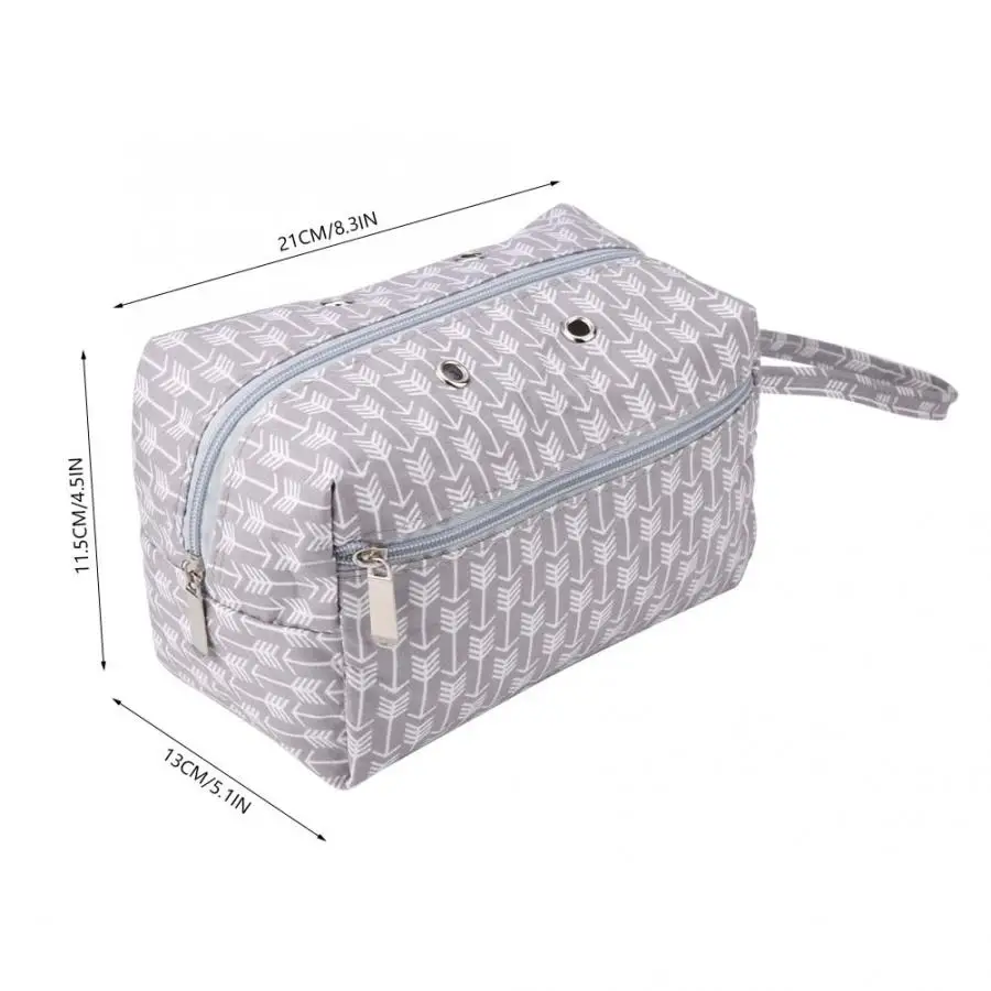 Прочная и мягкая сумка для хранения ведра вязания крючком инструментов Свитера