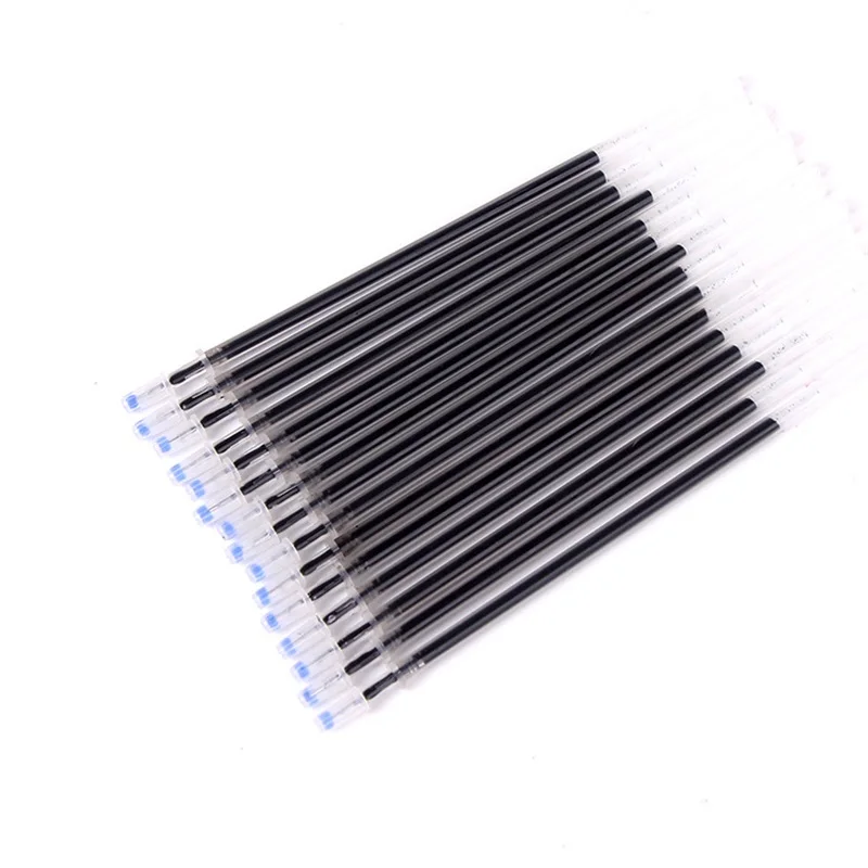 10 шт. тонкая нейтральная чернила гелевая ручка с заправляемым стержнем чернилами