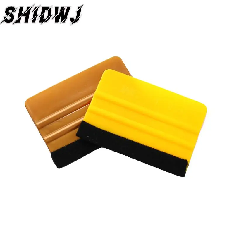 

New Film Card Squeegee Car Foil Wrapping Suede Felt Scraper Auto Car Styling Tools