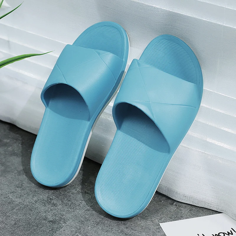 Шлепанцы мужские летние для дома и душа Нескользящие сандалии тапки