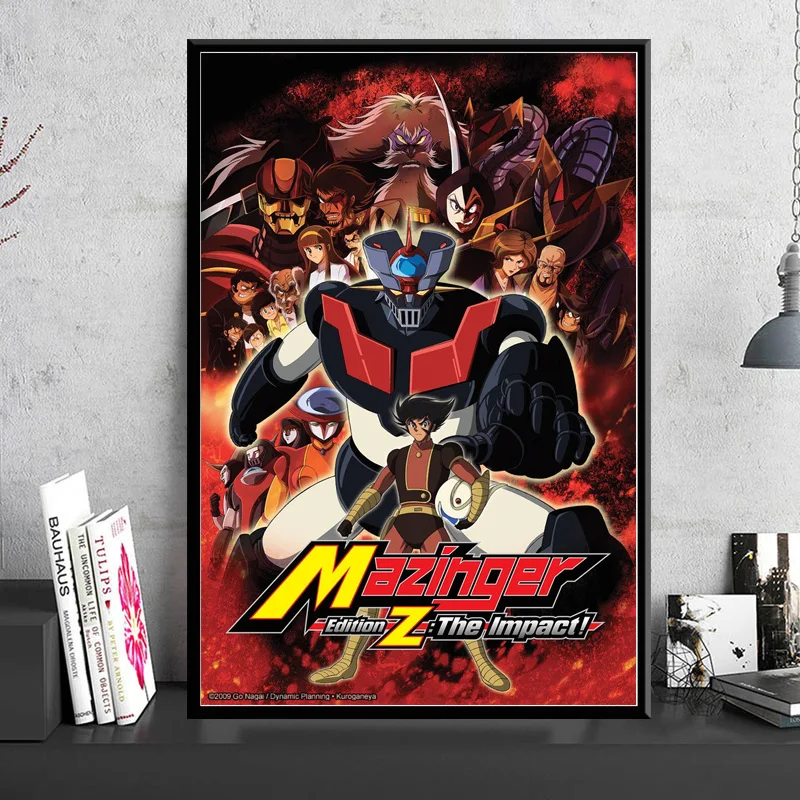 Mazinger Z Infinity японское кино Манга Аниме подарок для детей постер и печать картина