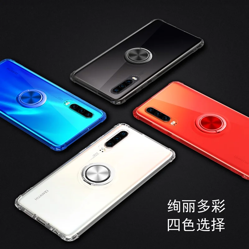 Чехол для xiaomi mi 9 чехол SE ударопрочный прозрачный Стенд колец на палец Магнитный |