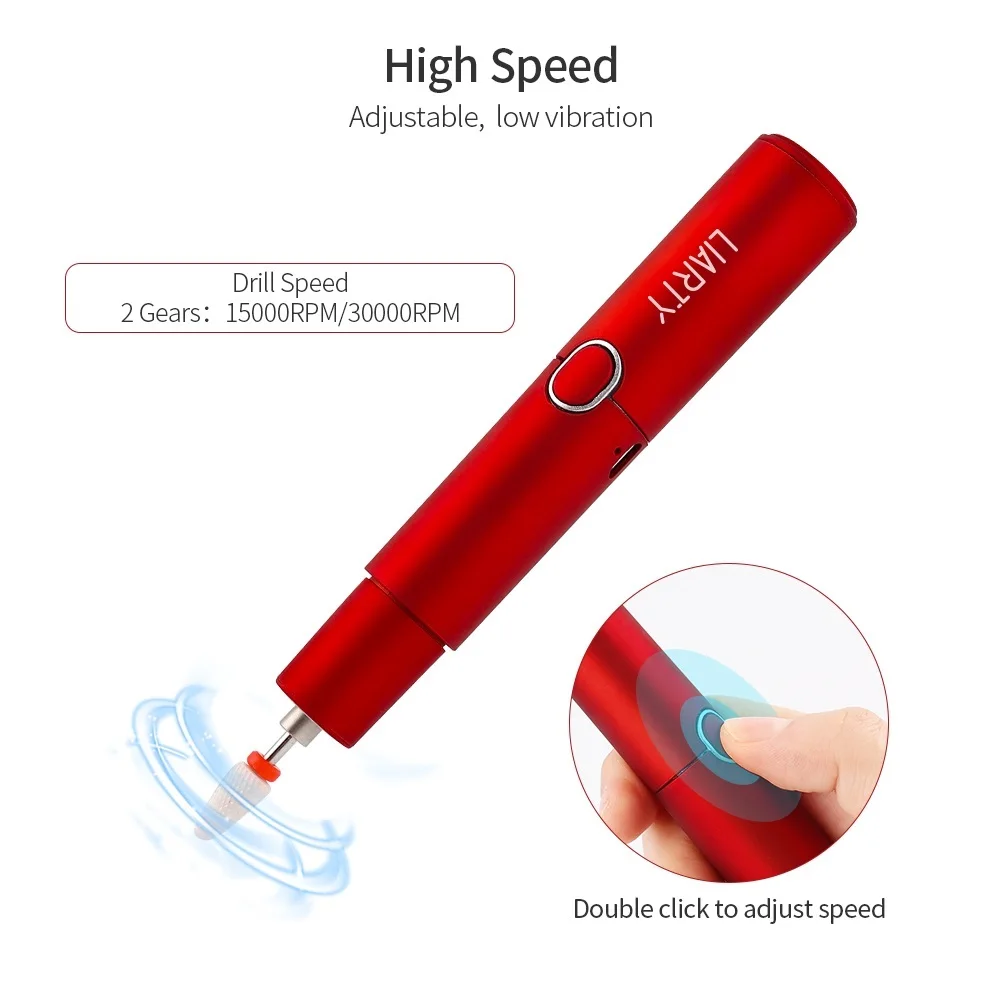30000 об./мин мини дрель для ногтей супер мощная пилка шлифовальная полировальная