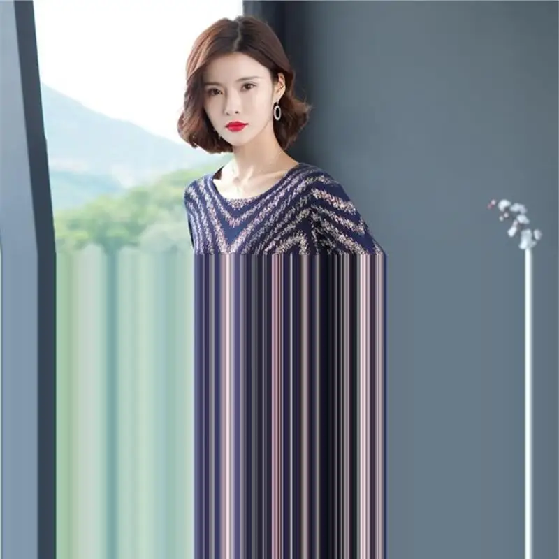 Женский весенний свитер с принтом и длинным рукавом повседневный полосатый топ