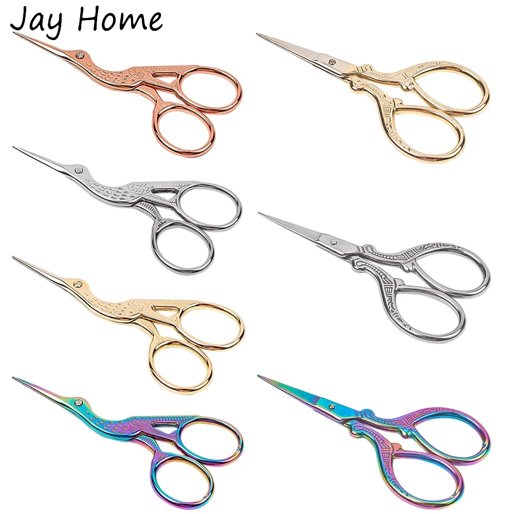 aliexpress.com - 1PC Vintage Embroidery Scissors Stainless Steel Classic Stork Scissors Dressmaker Shears for Embroidery Needlework Tools