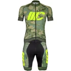 Велосипедная одежда 2021 ICC, комплект с коротким рукавом, быстросохнущая Мужская велосипедная одежда, летние комплекты велосипедных Джерси, костюм с шортами для горного велосипеда