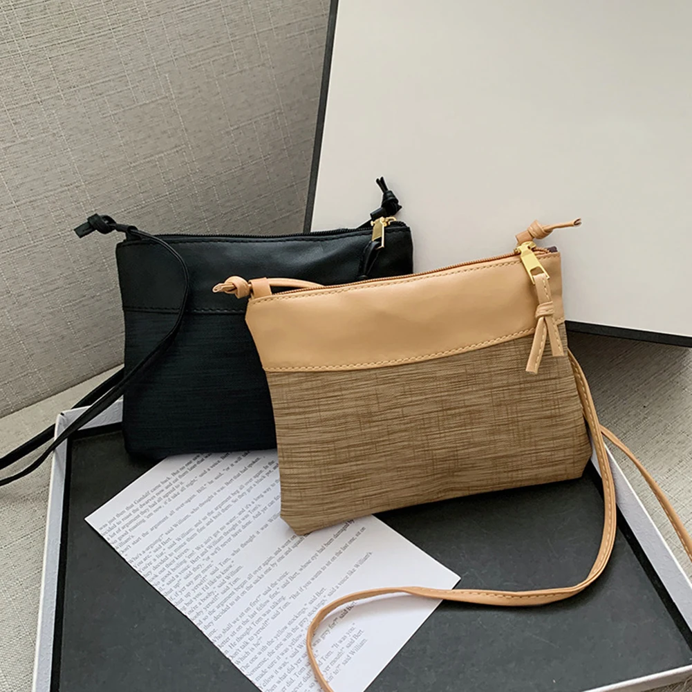 

Модная женская Лоскутная сумка-мессенджер через плечо из искусственной кожи, повседневные женские маленькие сумочки, мини-кошелек