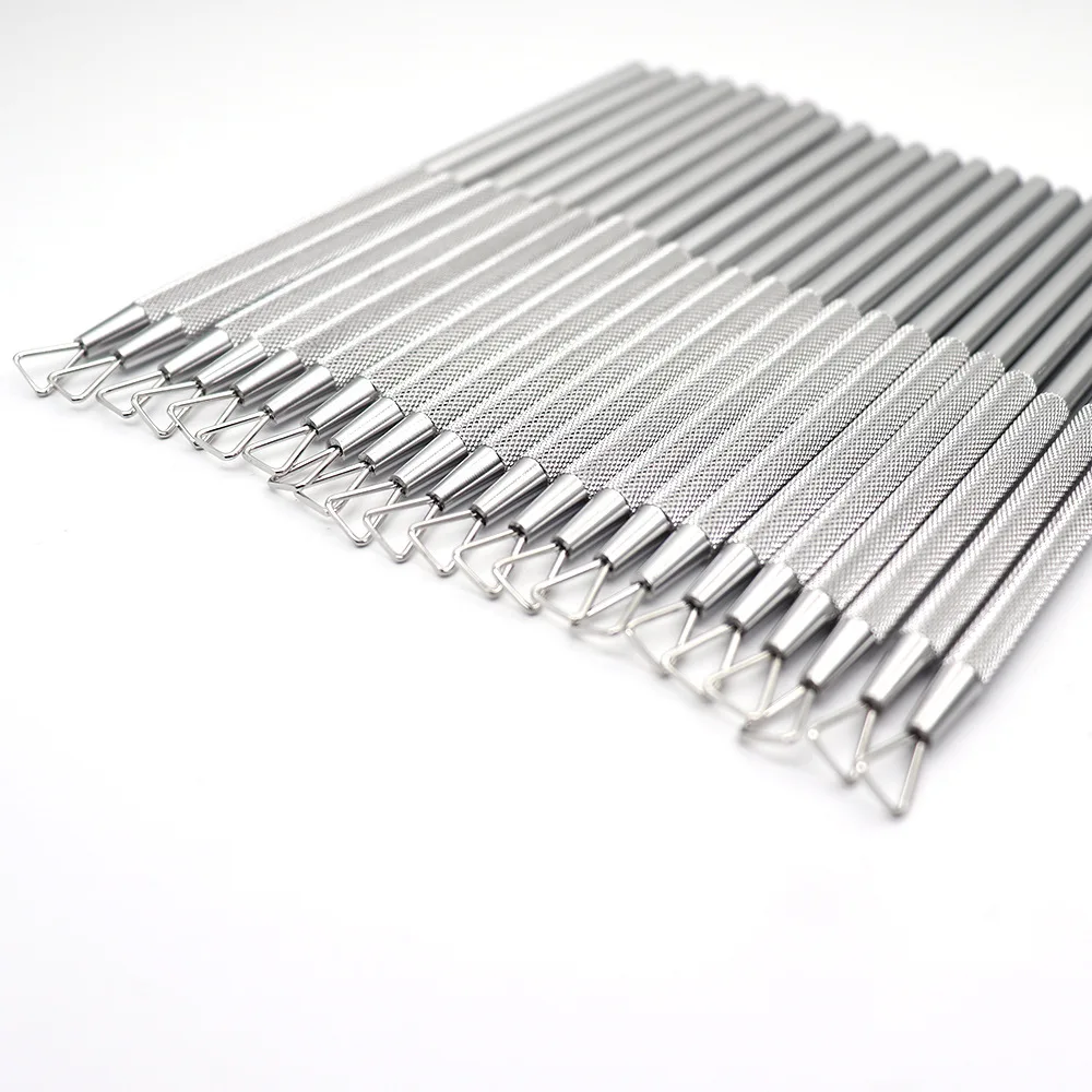 

Stainless Steel Nail Manicure, nail polish, manicure, triangular planer, nail polish, nail polish, nail planer.